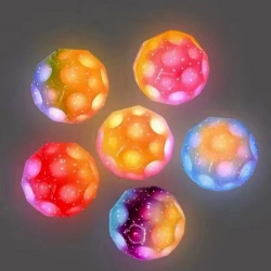 LED Space Bouncy Ball, Set of 12pcs