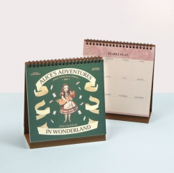 160th anniversary Alice Desk Calendar