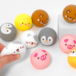 animal random soft mochi, 30pcs