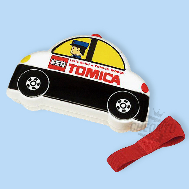 Tomika Police Car Die Cut Band Lunch Box