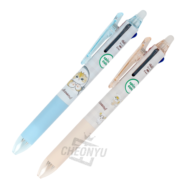 mofusand Frixion 3Colors Slim Ball Pen 0.38mm