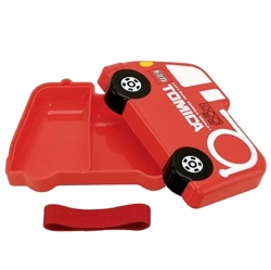 Tomika Fire Car Die Cut Band Lunch Box