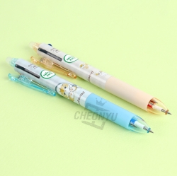 mofusand Frixion 3Colors Slim Ball Pen 0.38mm