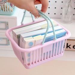 Pastel Small Organizing Shopping Basket (1 set of 12pcs)