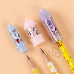 Peanuts Snoopy Parody Pencil Cap 3P Set