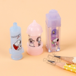 Peanuts Snoopy Parody Pencil Cap 3P Set