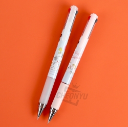 Peanuts Snoopy Juice Up 3Colors Ball Pen 0.4mm