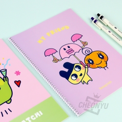 Tamagotchi Spiral Notebook, 10pcs (Random)