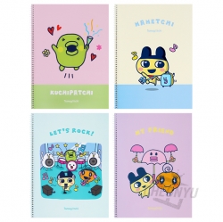 Tamagotchi Spiral Notebook, 10pcs (Random)