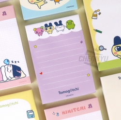 Tamagotchi Rectangular Sticky Memo Pad