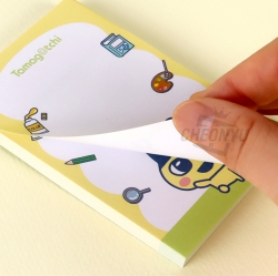 Tamagotchi Rectangular Sticky Memo Pad