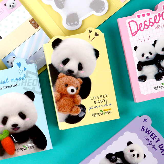 Hello Panda Story sticky memo