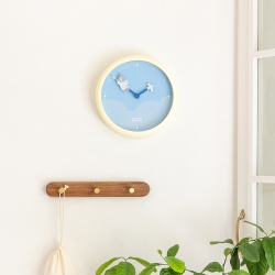 Brunch Brother Bunny Angel Wall Clock