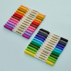 Twin-Type Name Pen 24-Color Set