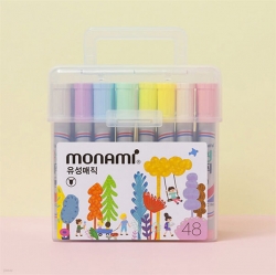 Monami Permanent Marker (Oil-Based) 48-Color Set