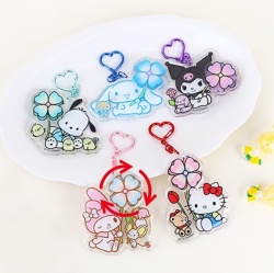 Sanrio Clover Spinner Keyring