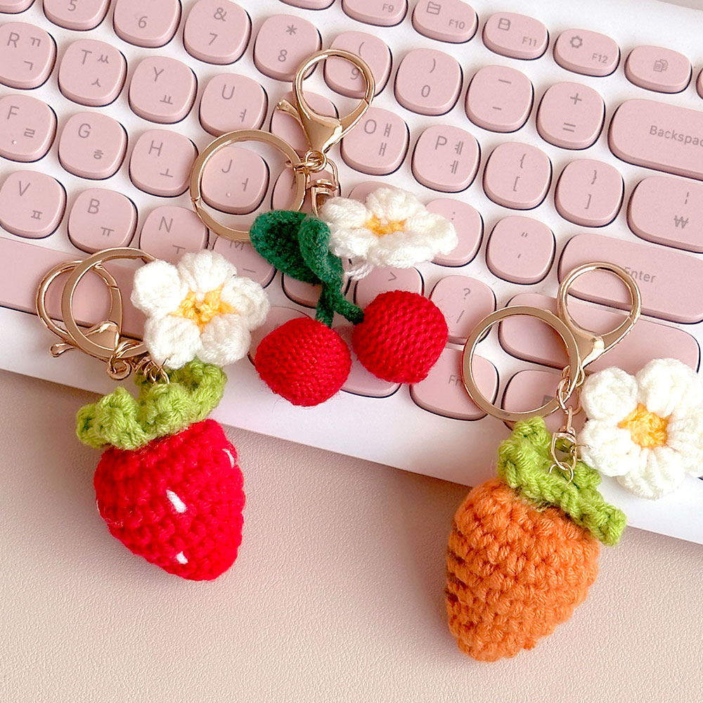 Double Crochet Keyring (Random)