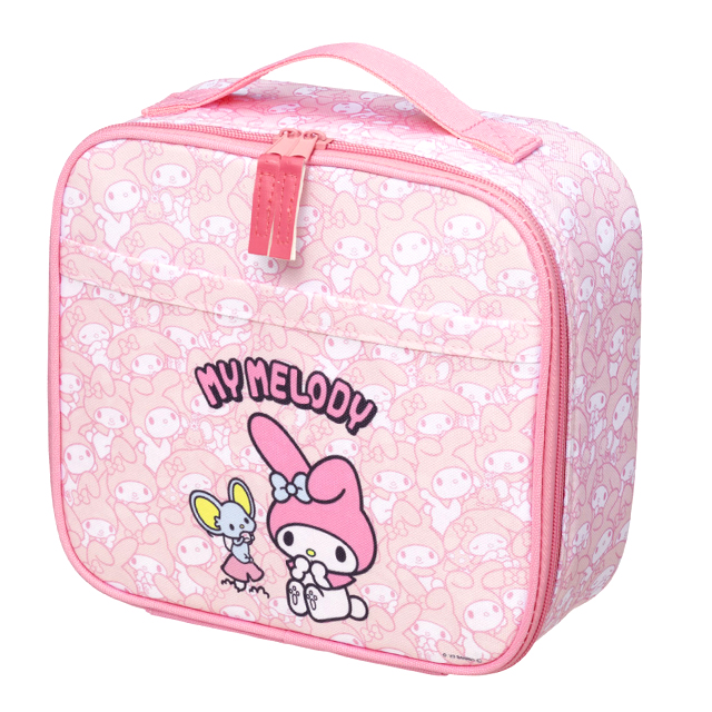 My Melody Hide and Seek Picnic Square Insulated Lunch Bag