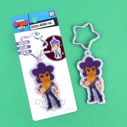 Brawl Stars Safety Reflector Flash Keychain