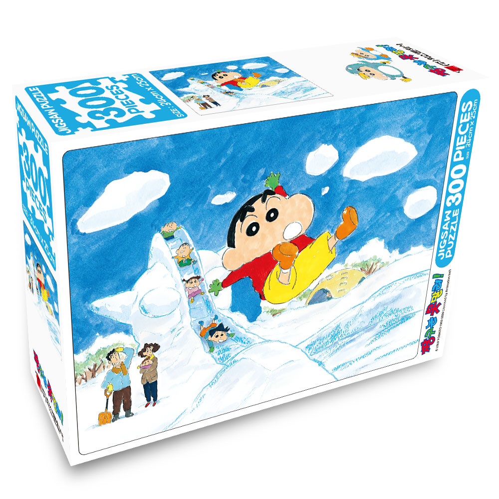 Crayon Shin-chan Jigsaw Puzzle 300 Pieces _Snow Slide