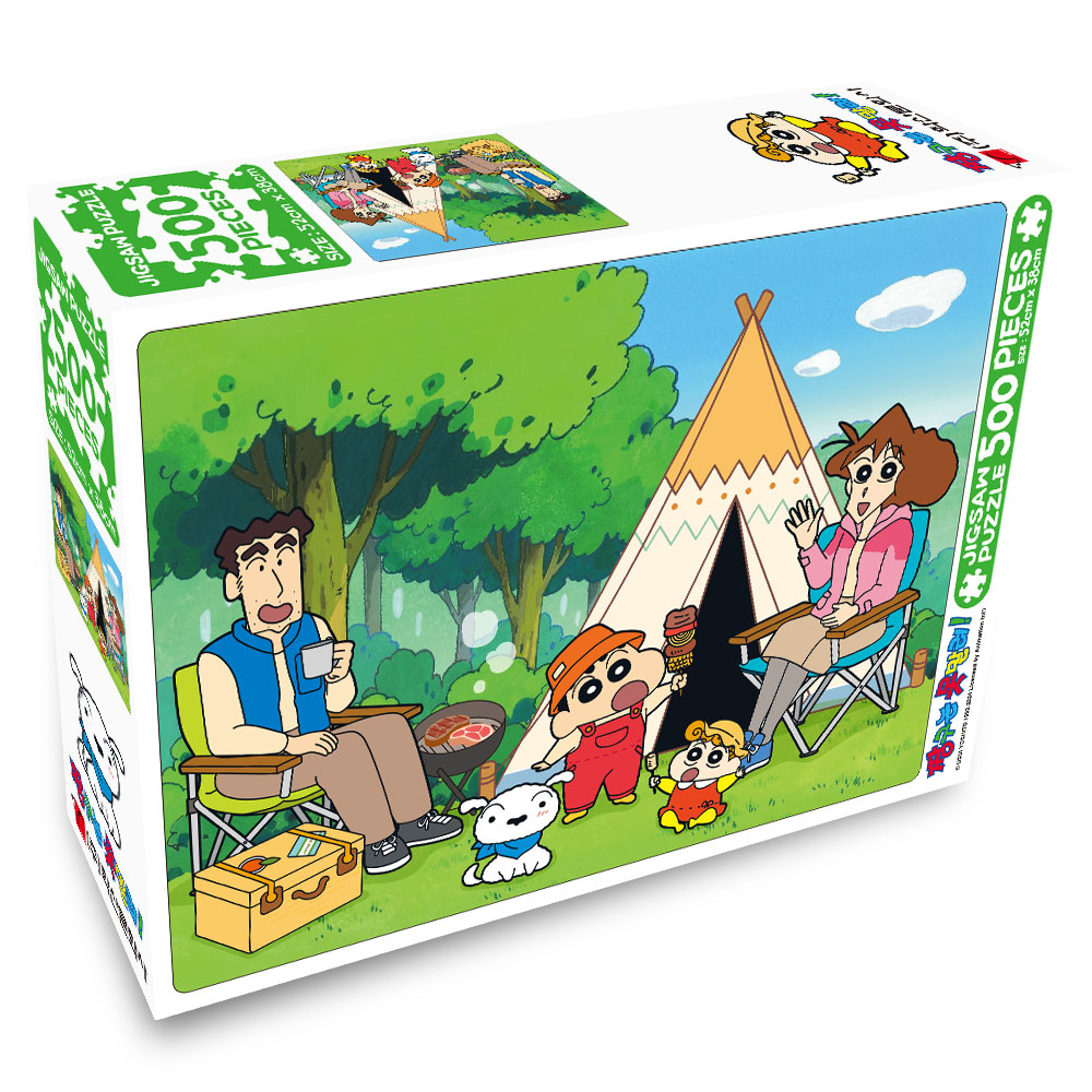 Crayon Shin-chan Jigsaw Puzzle 500 Pieces_Camping