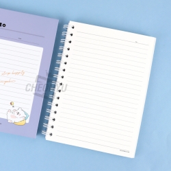 E-rinubgae A5 Size Hard Cover Notebook 