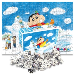 Crayon Shin-chan Jigsaw Puzzle 300 Pieces _Snow Slide