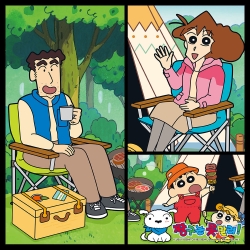 Crayon Shin-chan Jigsaw Puzzle 500 Pieces_Camping