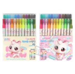 Wishcat 24 Color Sign pen