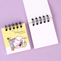 Long-tailed tit Mini Notebook, 40ea