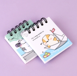 Long-tailed tit Mini Notebook, 40ea