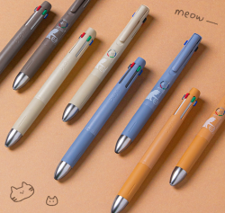 Blen Ballpoint Pen 4+S 0.5 cat