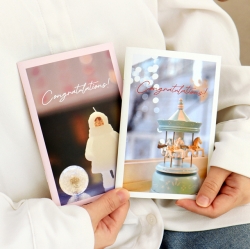 Mind snap congratulatory message card book