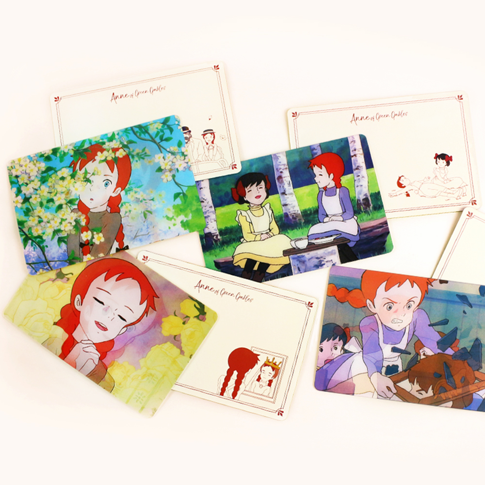 Anne of Green Gables Lenticular Post Card Set