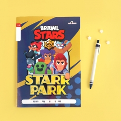 Brawl Stars 17Lines Note, Set of 8pcs