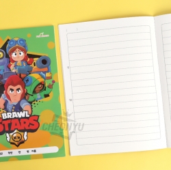 Brawl Stars 17Lines Note, Set of 8pcs