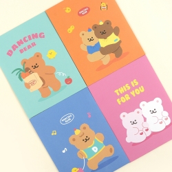 Dancing Bear Letter Paper ver.3