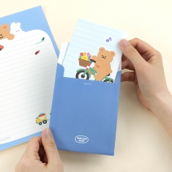 Dancing Bear Letter Paper ver.3