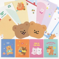 Dancing Bear Letter Paper ver.3