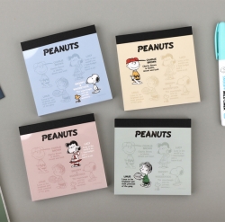 Peanuts Snoopy 75th Anniversary Memo Pad