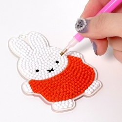 Miffy Jewel Keyring DIY