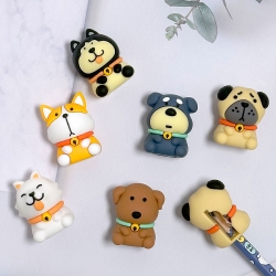 Puppy Silicon Pencil Sharpener 12PCS