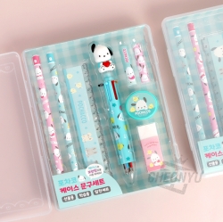 Sanrio Characters Case Stationery Set - Pochacco