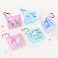 Sanrio Button Pouch Keyring