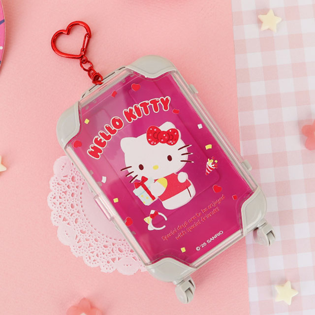 Hello kitty mini carrier key ring