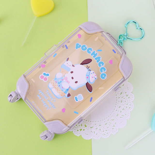 Pochacco mini carrier key ring