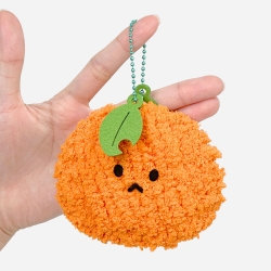 Making knitted fruit key rings kit, random