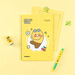 Kakao friends say cheese Spiral Notebook, Sets of 10pcs