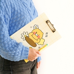 Kakao friends say cheese Clip board