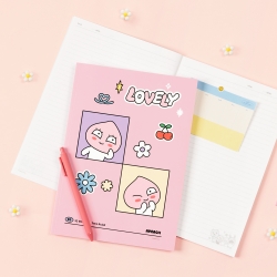 Kakao friends say cheese binding Notebook, 10pcs